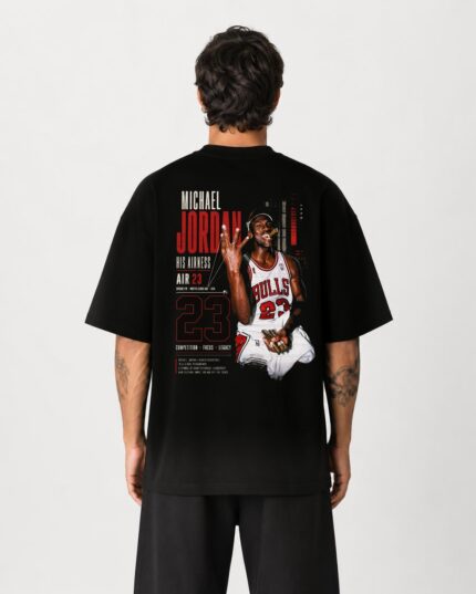 Camiseta Michael Jordan His Airness 23 Oversize