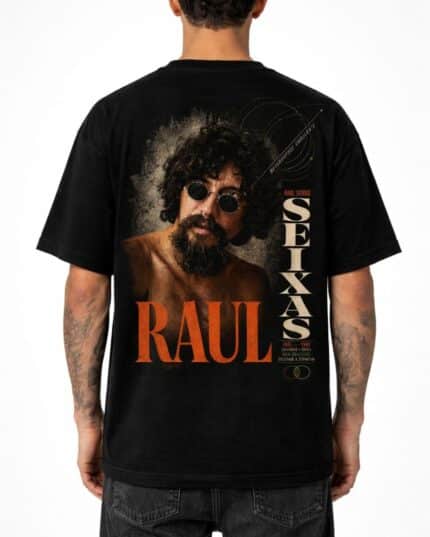 Camiseta Raul Seixas Metamorfose Ambulante Oversize