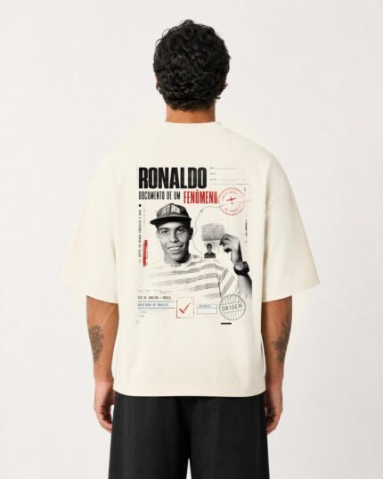 Camiseta Ronaldo Documento de um Fenômeno Oversize