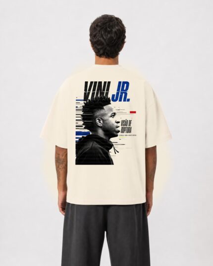 Camiseta Vini Jr. Visão de Ruptura Oversize