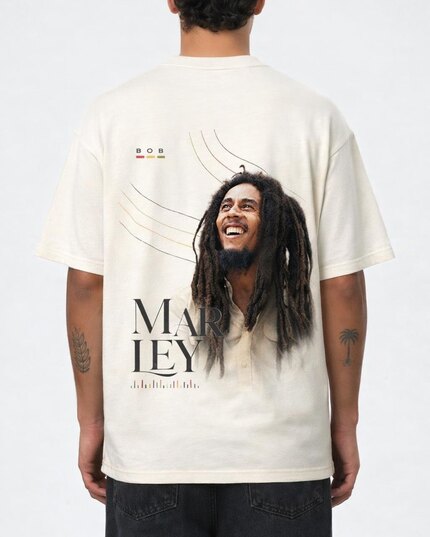 Camiseta Bob Marley Ritmo em Liberdade