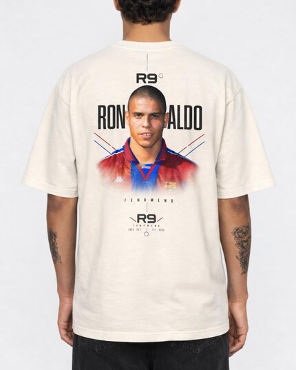 Camiseta Ronaldo Fenômeno Retrato de Origem