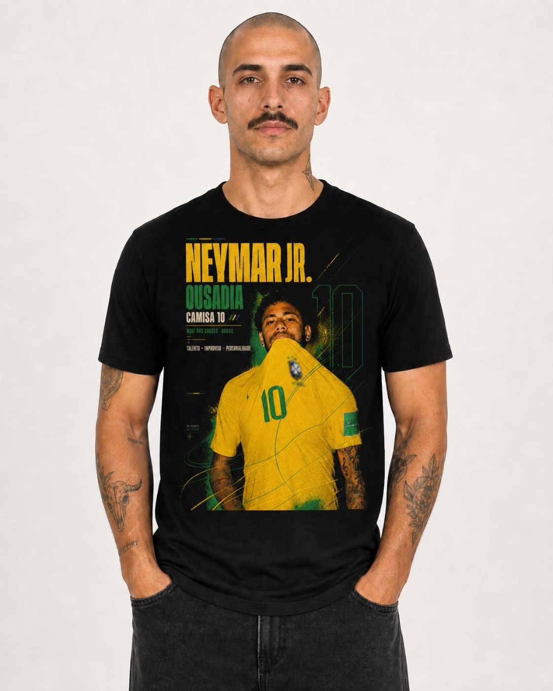Camiseta Neymar Jr. Ousadia Camisa 10