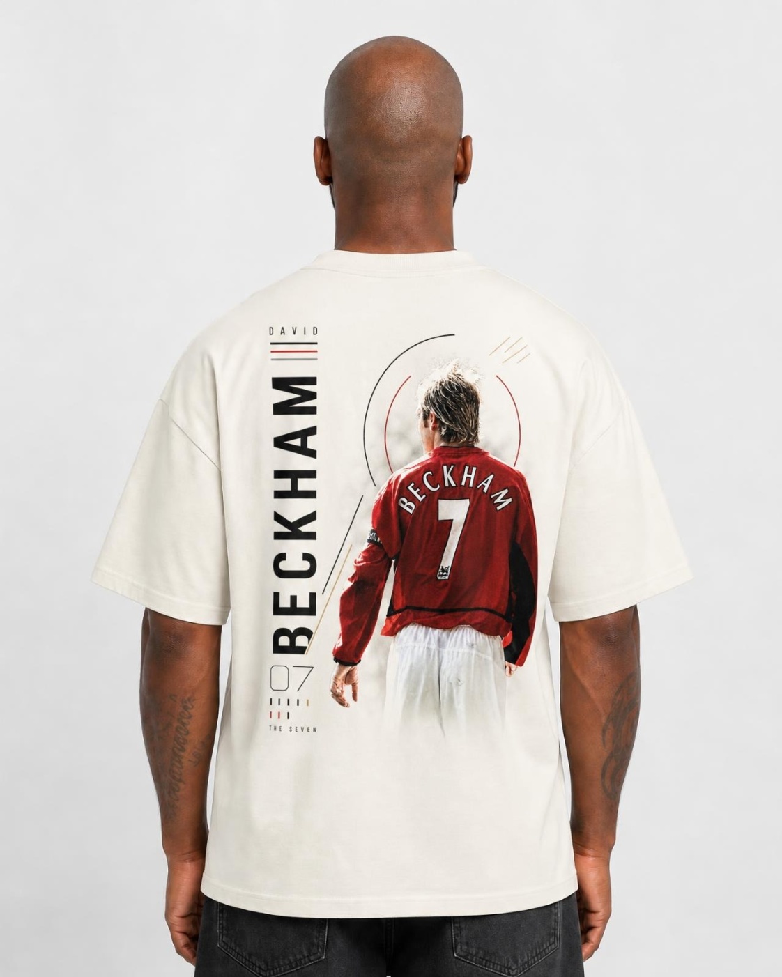 Camiseta David Beckham The Seven Oversize