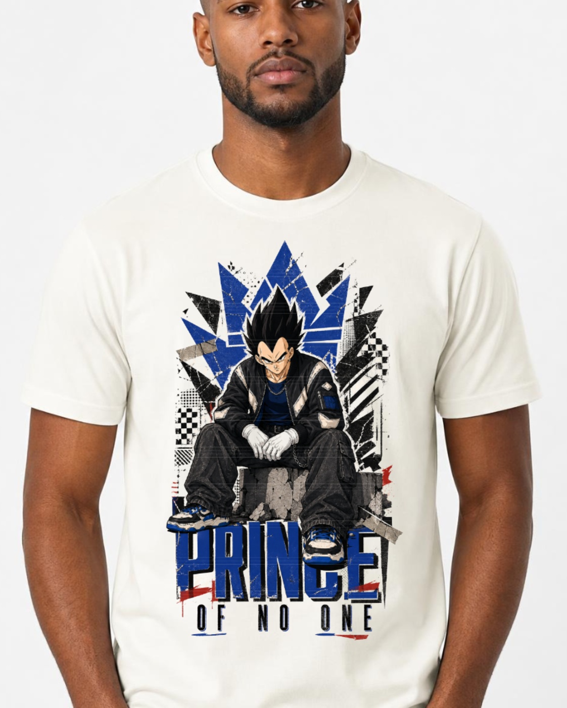 Camiseta Vegeta Prince of No One Tradicional
