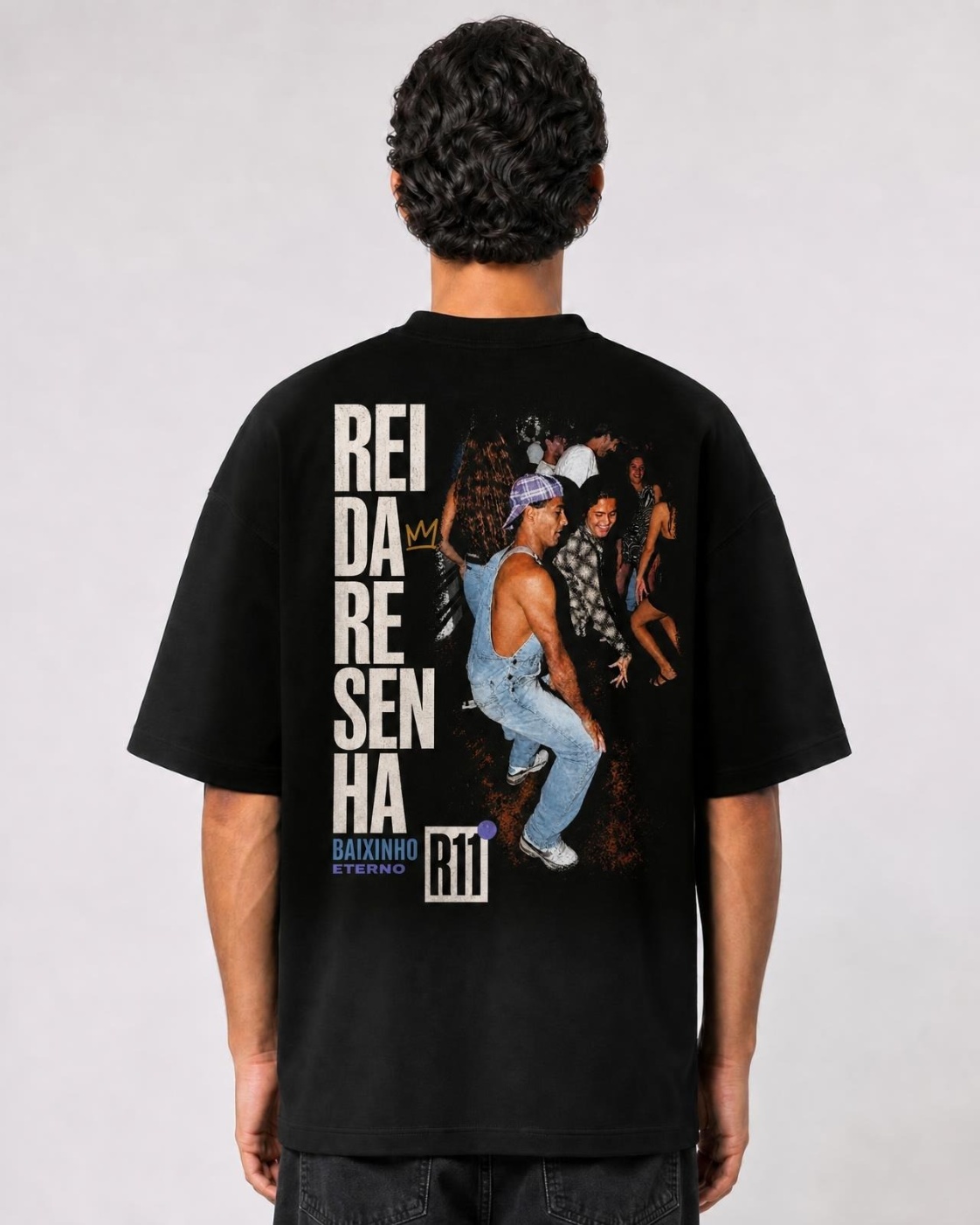 Camiseta Romário Rei da Resenha Oversize