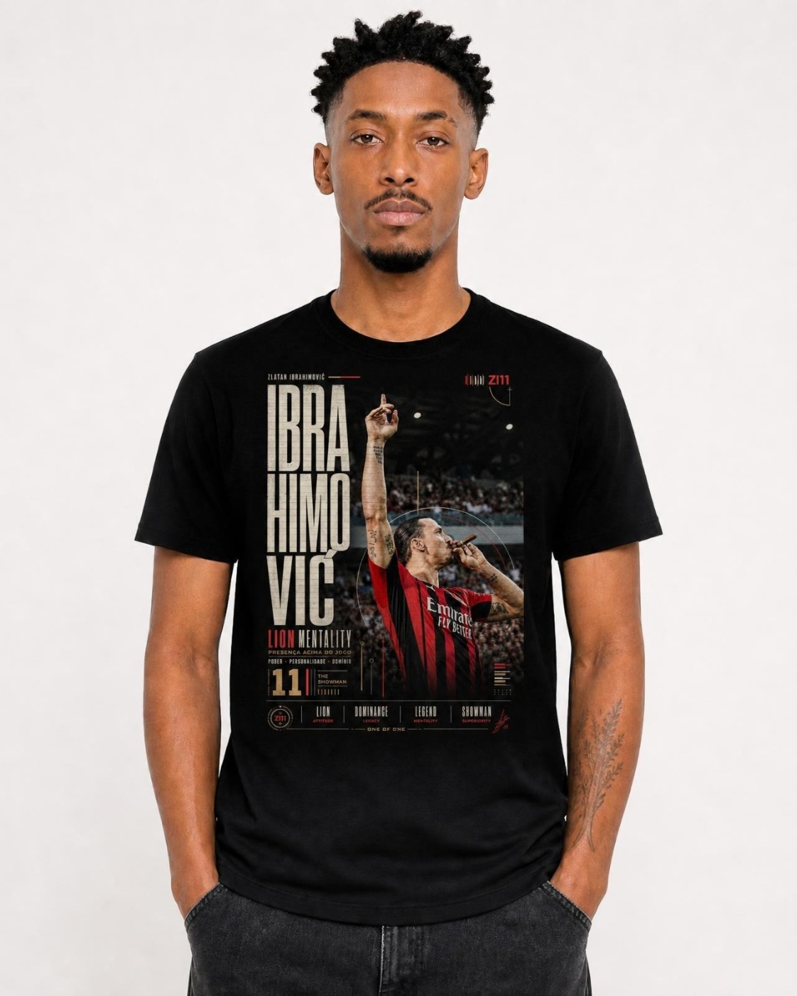 Camiseta Zlatan Ibrahimović Lion Mentality