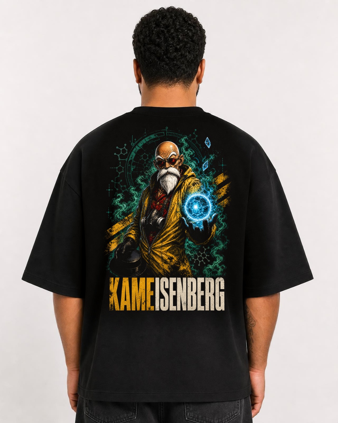 Camiseta Kameisenberg Mestre da Química Oversize Masculina