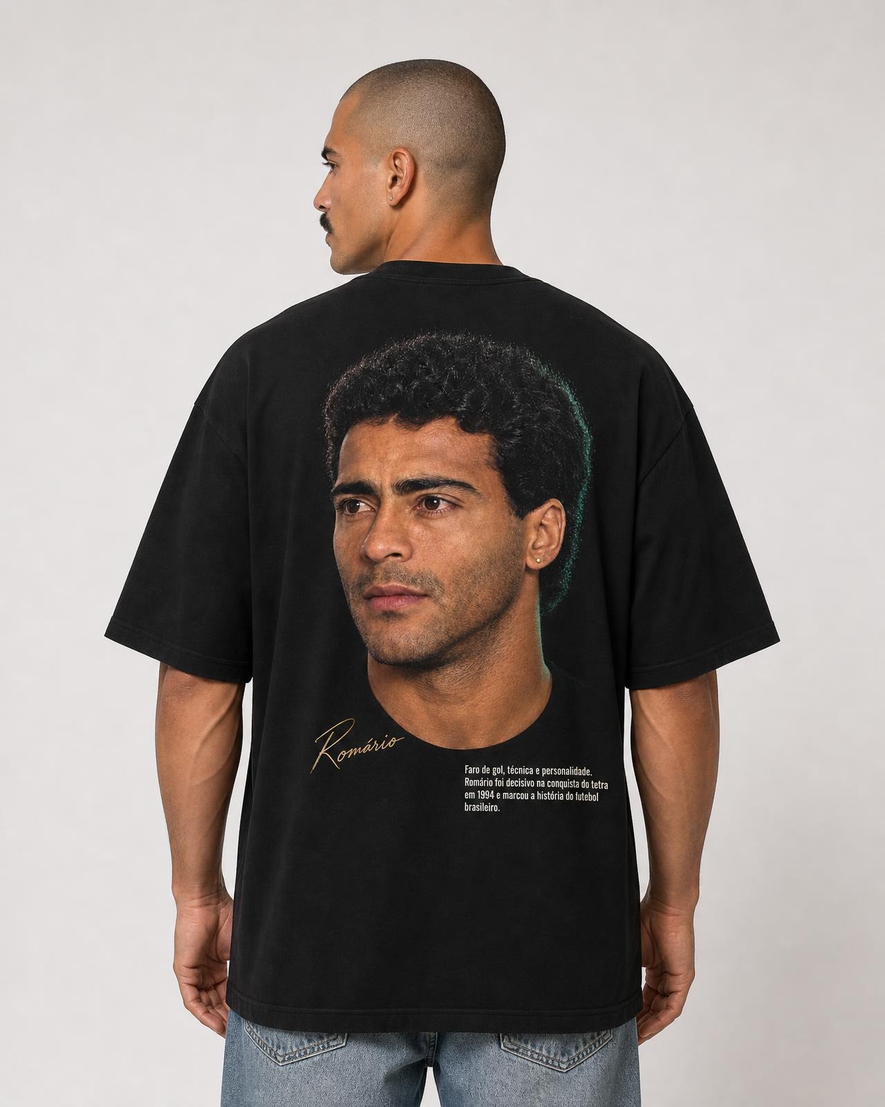 Camiseta Romário — Faro de Gol e História do Tetra