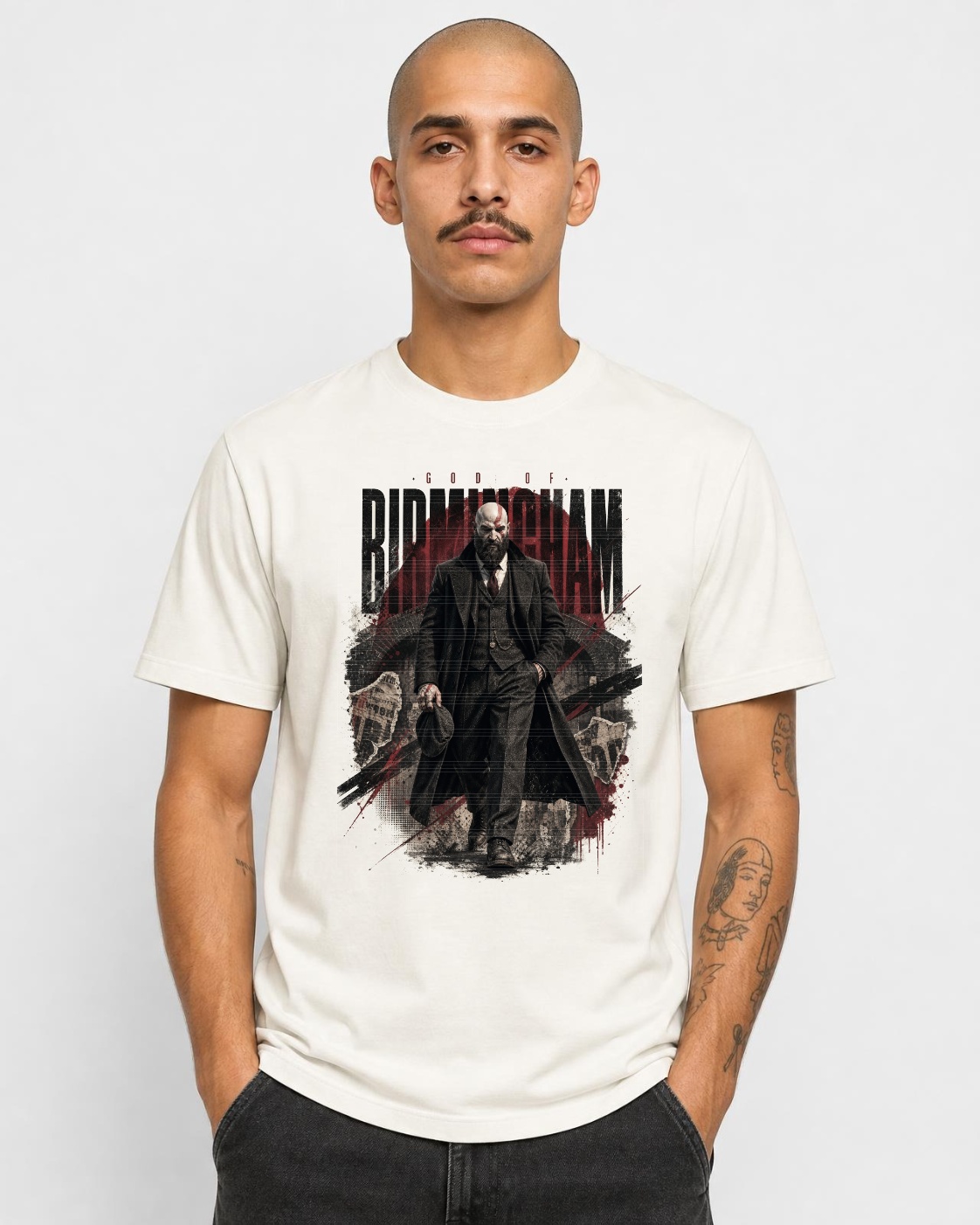 Camiseta Kratos God of Birmingham Tradicional