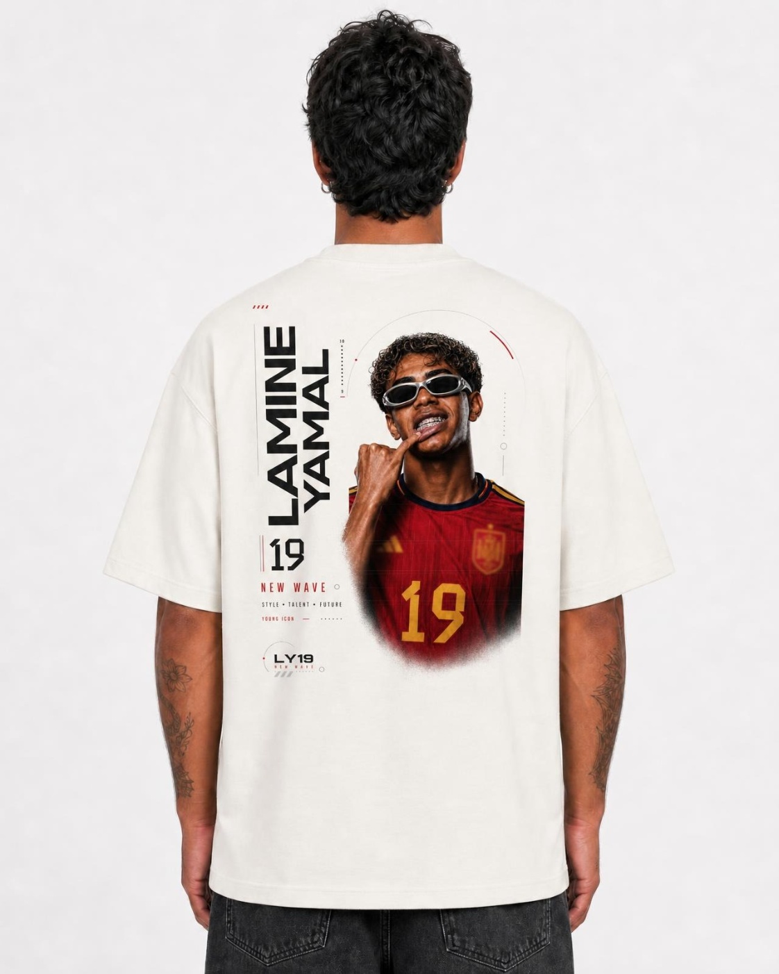 Camiseta Lamine Yamal New Generation LY19 Oversize