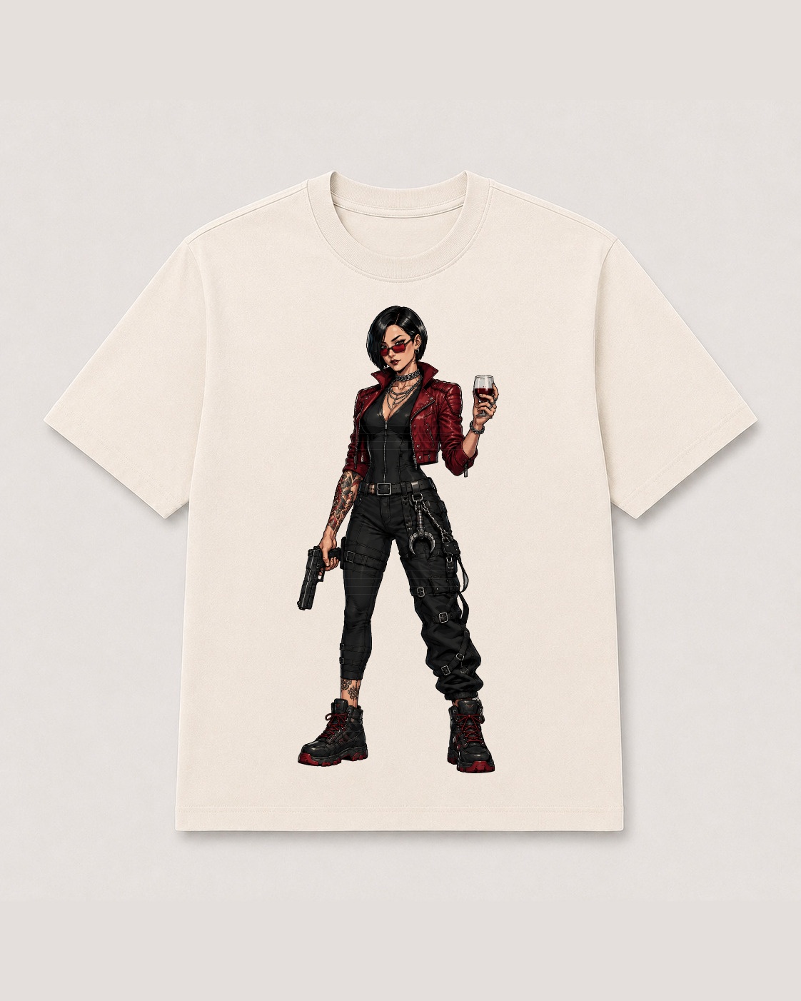 Camiseta Mercenária Brinde Perigoso