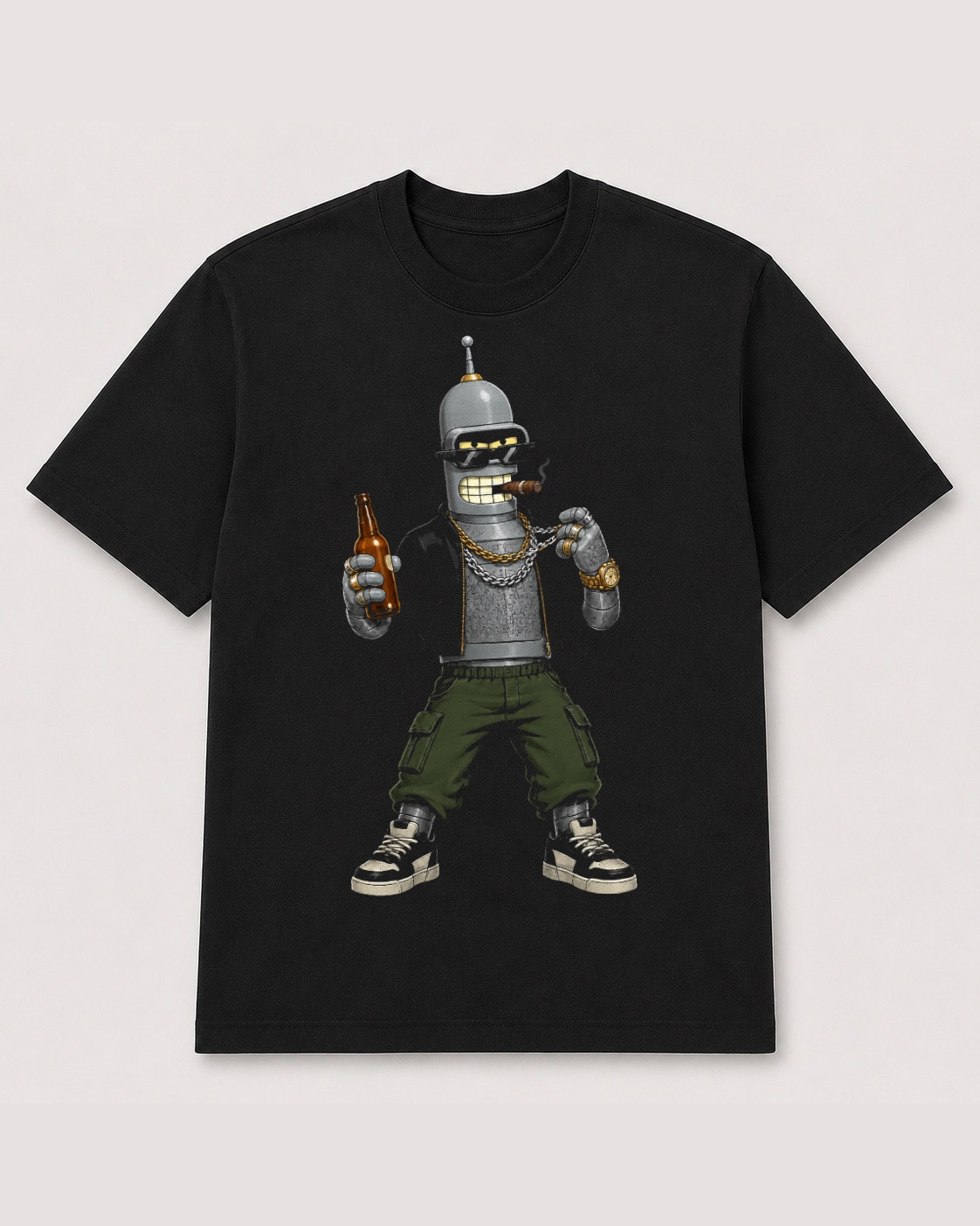 Camiseta Bender Vida de Magnata
