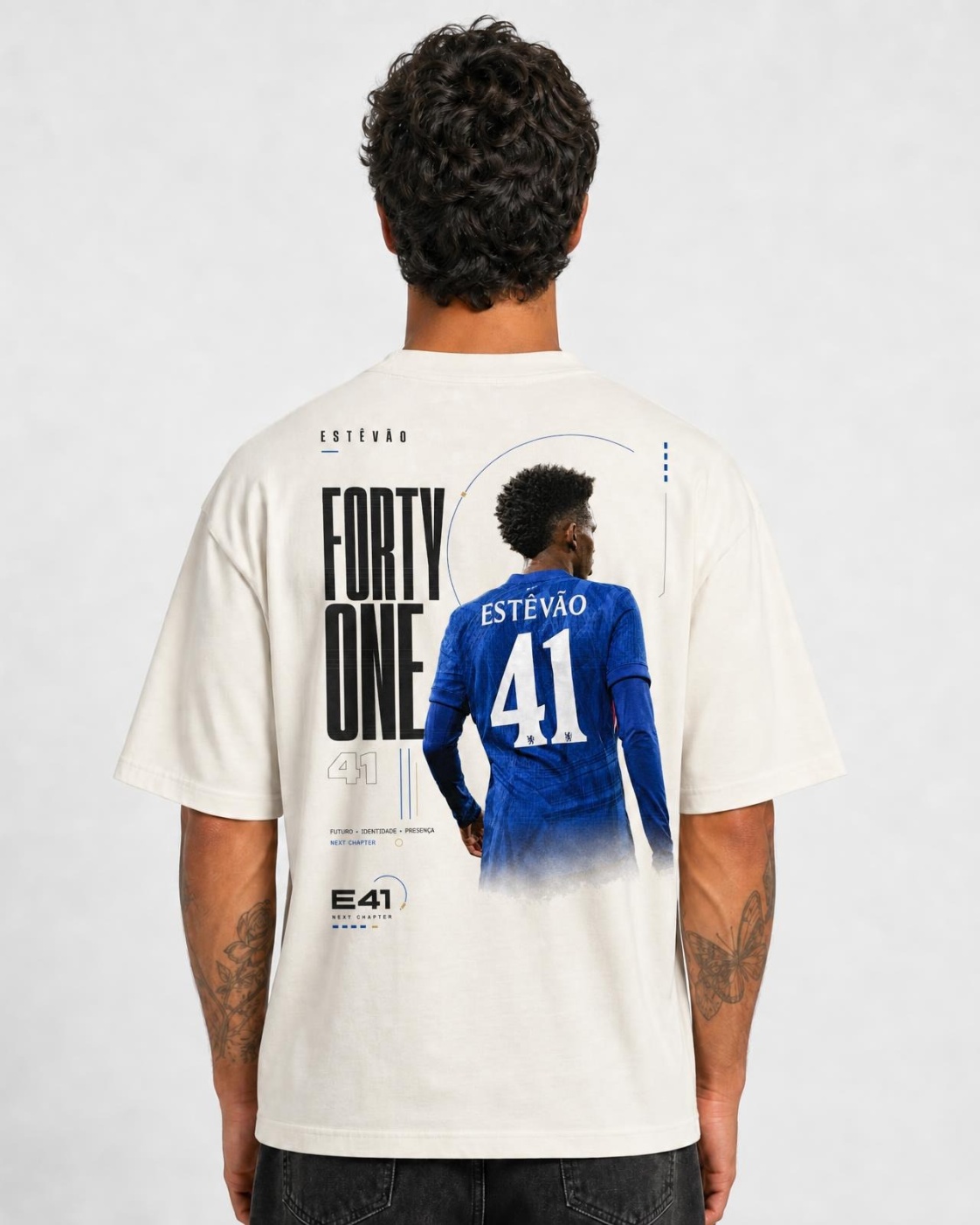 Camiseta Estêvão 41 Next Chapter Oversize