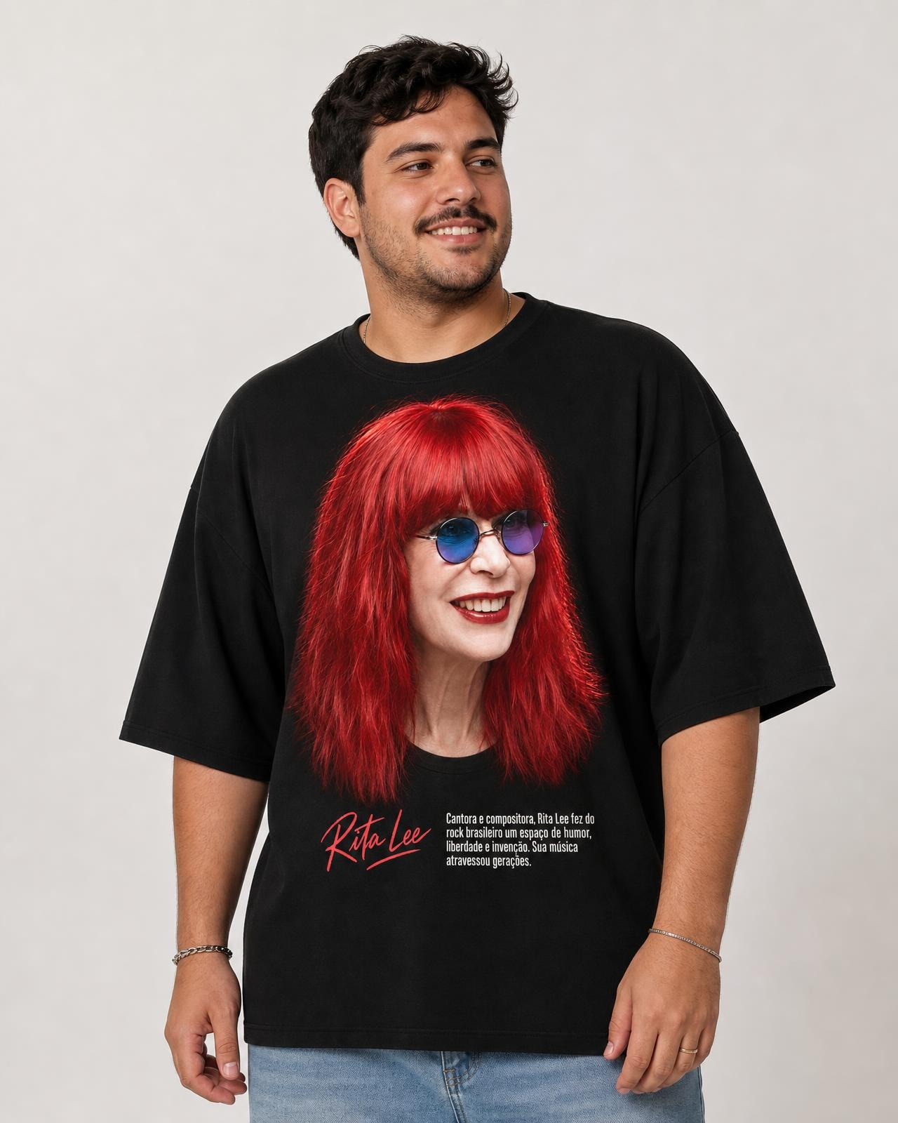 Camiseta Rita Lee — Humor, Liberdade e Invenção
