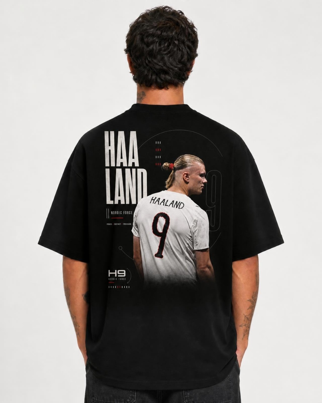Camiseta Haaland Nordic Force Oversize