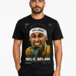 Camiseta 100% Fé 100% Jogo