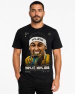 Camiseta 100% Fé 100% Jogo