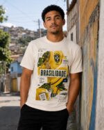 Camiseta Brasilidade Off White - Street Sport Culture - Imagem 3