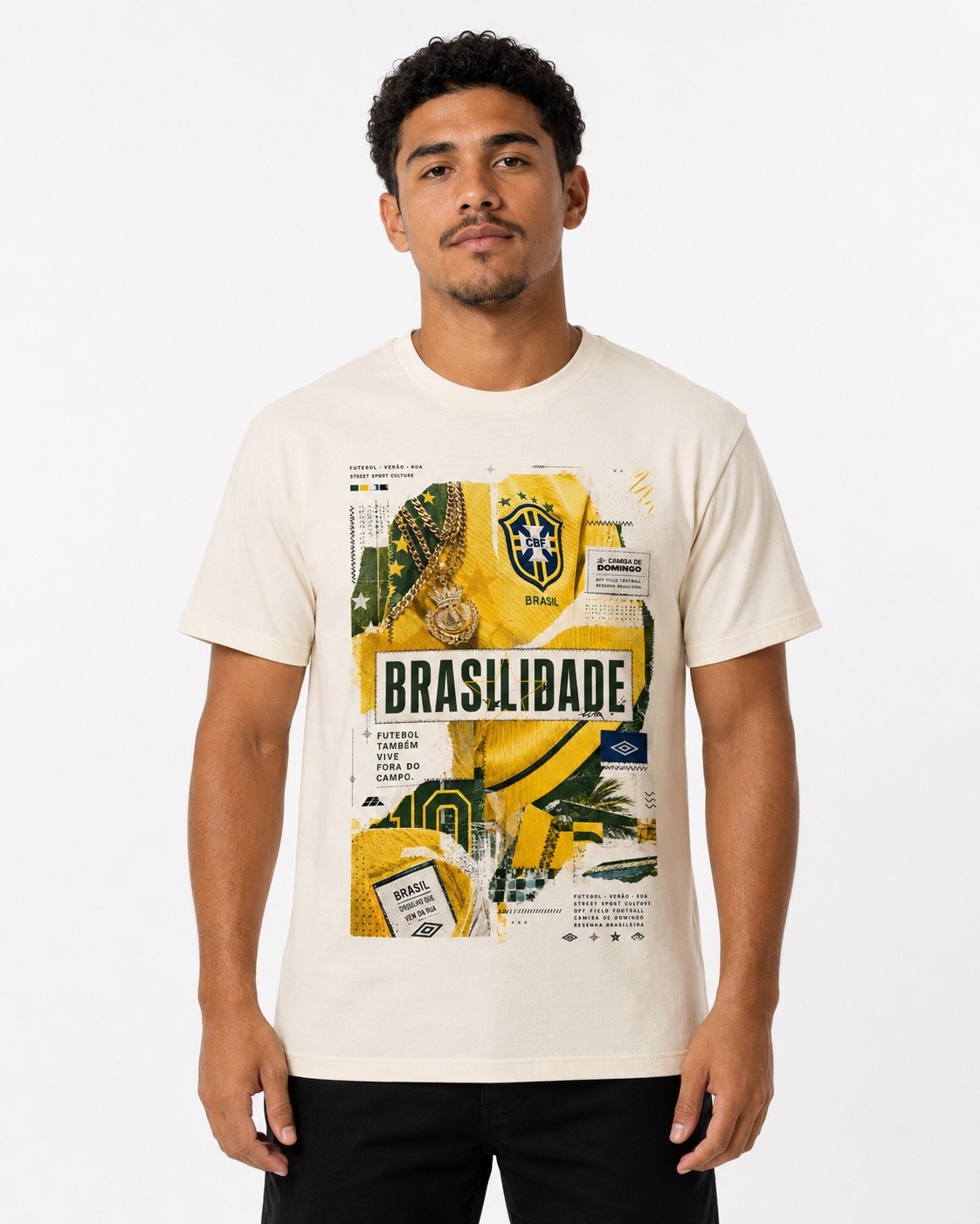 futstore-camiseta-brasilidade-off-white-frente-v2 Camiseta Brasilidade Off White - Street Sport Culture - Imagem 1