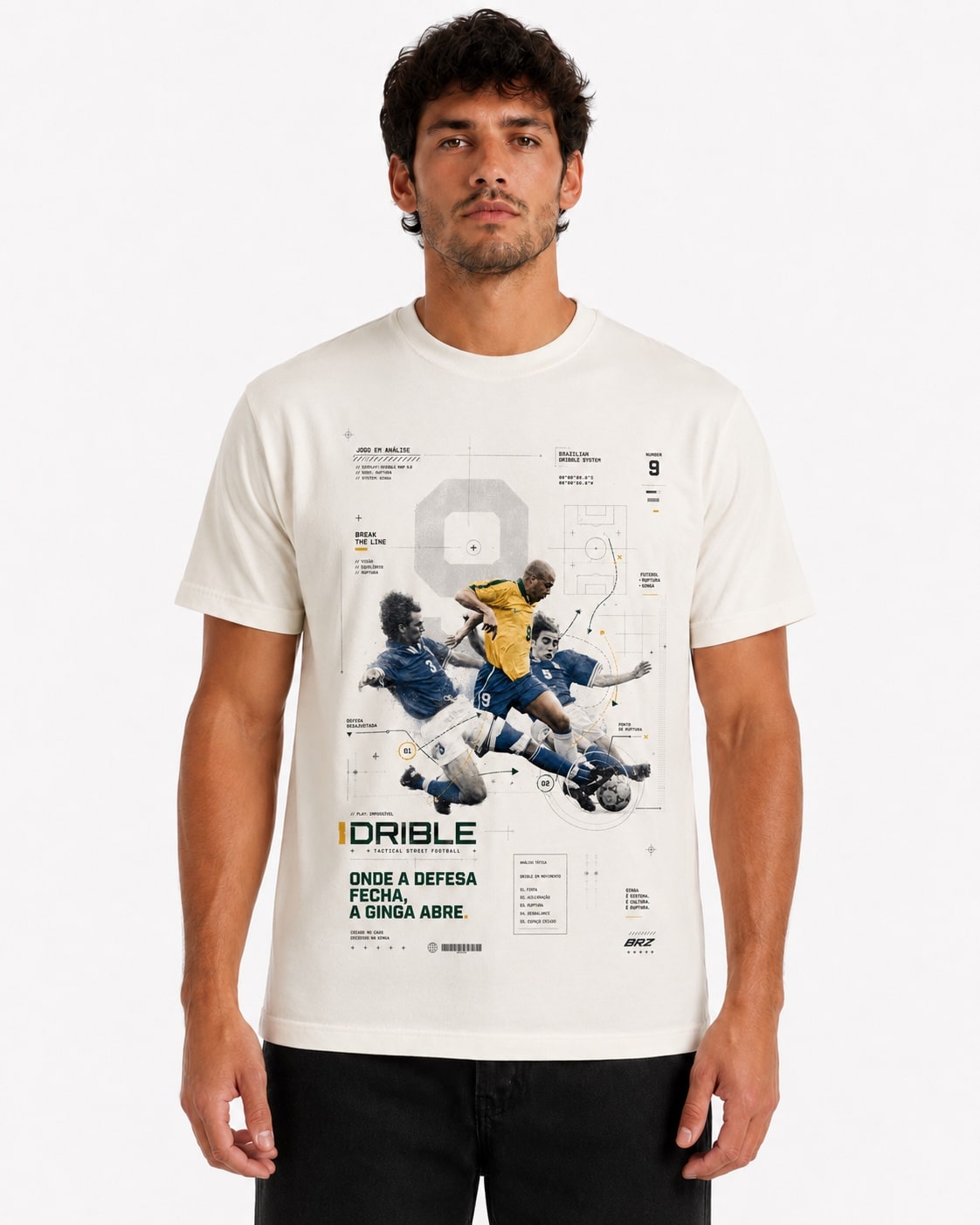 futstore-camiseta-drible-9-frente Camiseta Drible 9 - Imagem 1