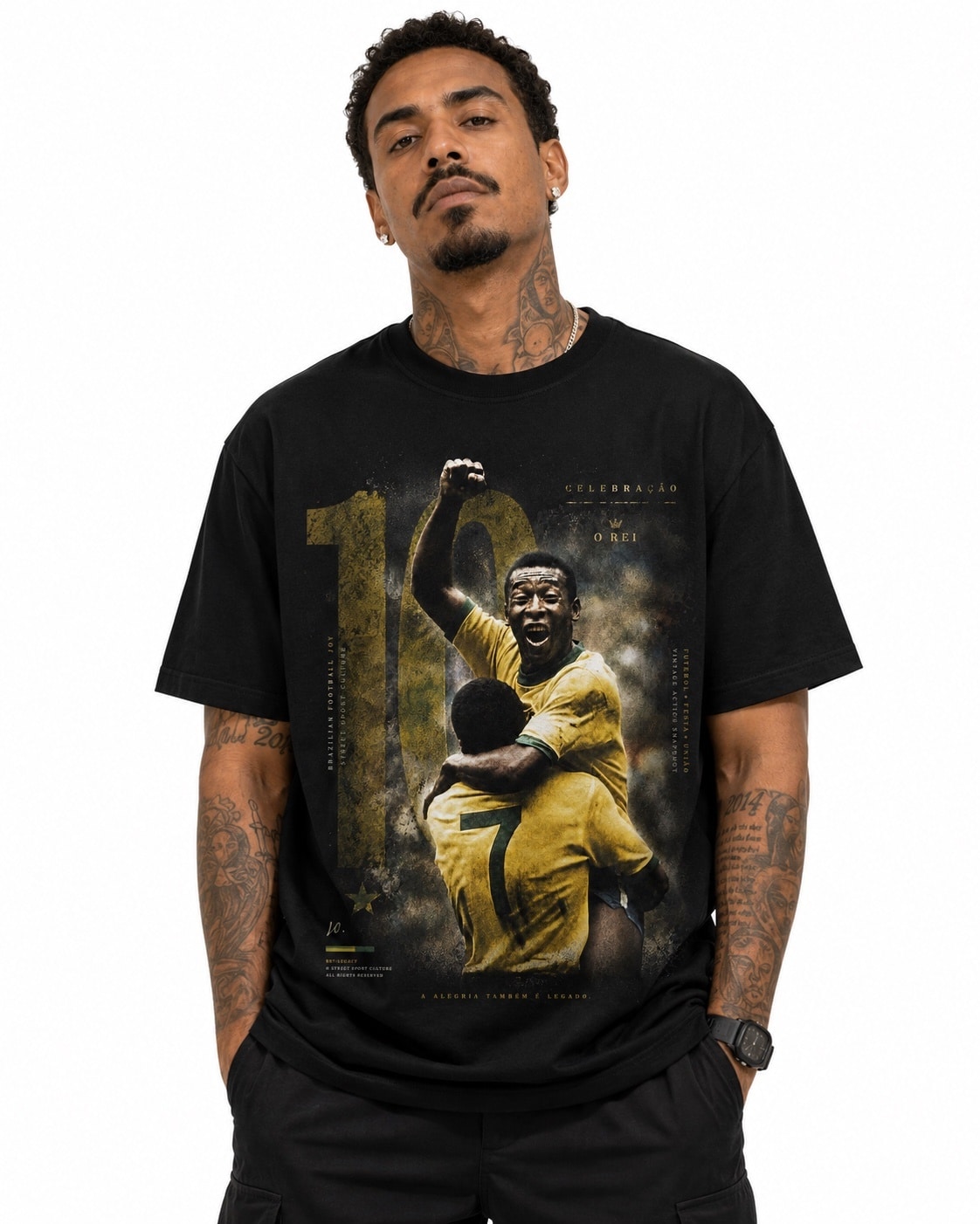 futstore-camiseta-o-rei-10-frente Camiseta O Rei 10 - Imagem 1