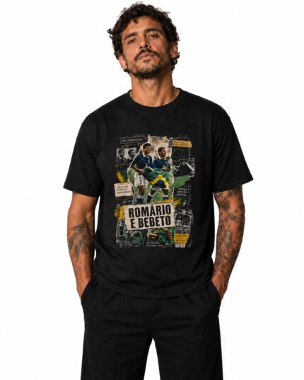 Camiseta Romário e Bebeto